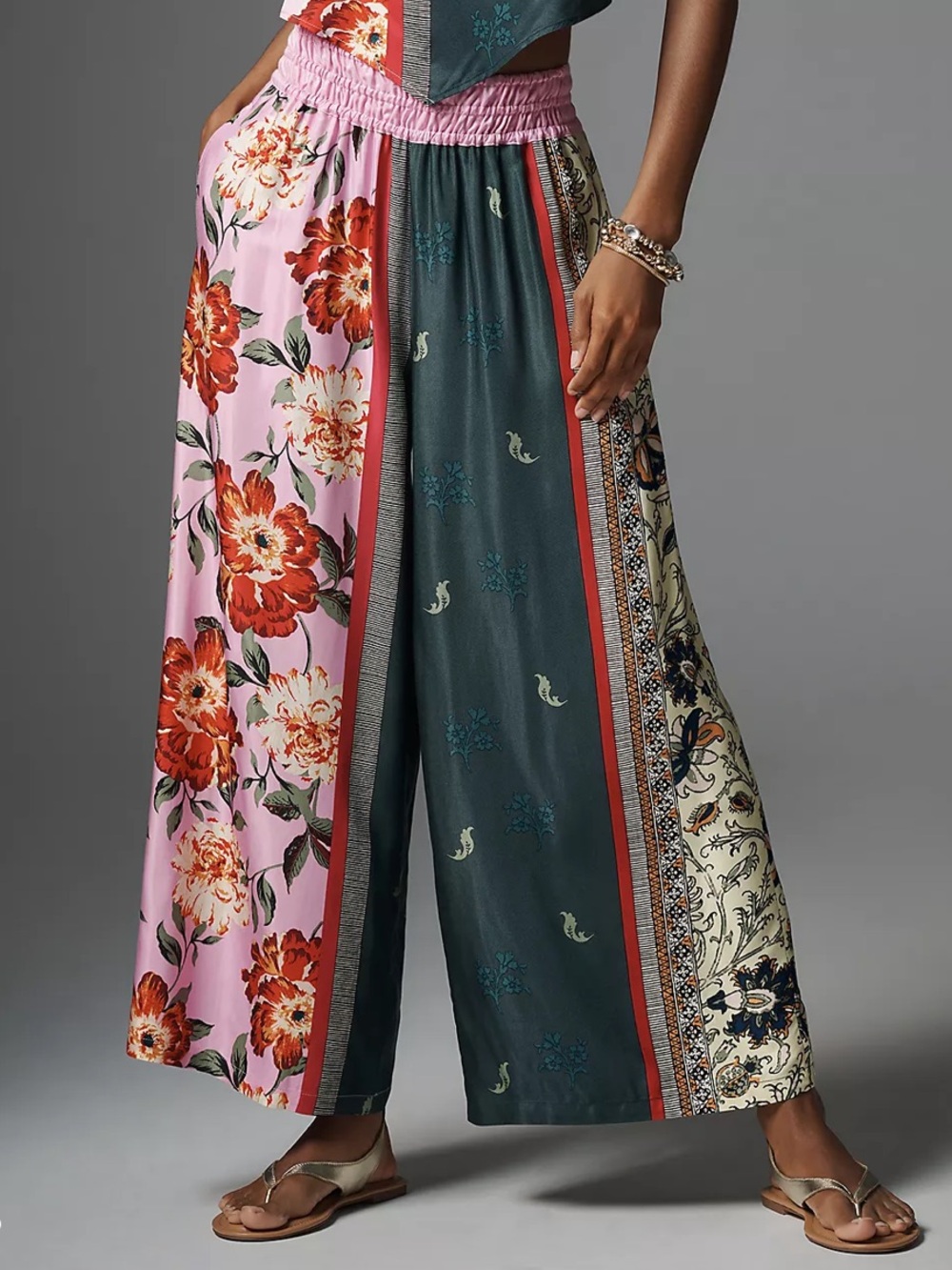 Anthropologie The Somerset Pull-On Trousers: Silky Edition Size Small